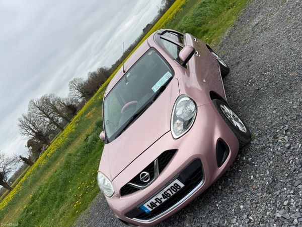 Nissan March Hatchback, Petrol, 2014, Pink