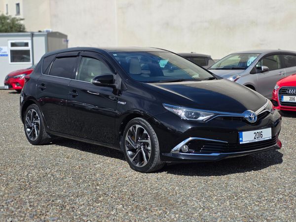 Toyota Auris Hatchback, Petrol Hybrid, 2016, Black