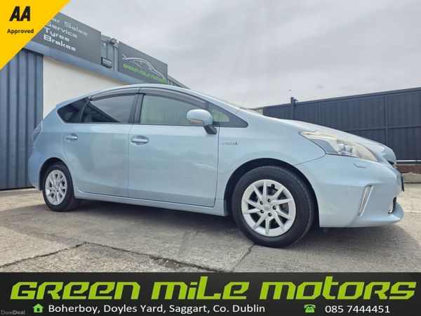 Toyota Prius MPV, Petrol Hybrid, 2012, Blue