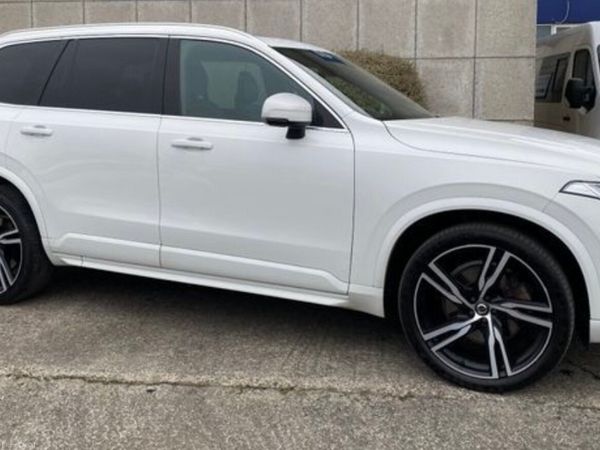 Volvo XC90 SUV, Petrol Plug-in Hybrid, 2018, White
