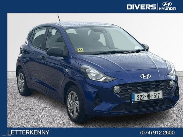 Hyundai i10 Hatchback, Petrol, 2022, Blue