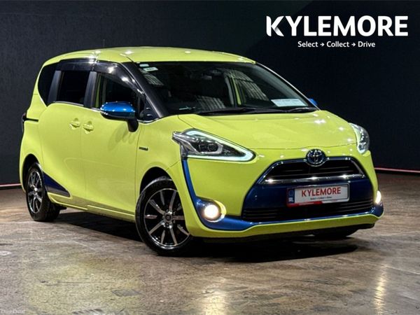 Toyota Sienta MPV, Petrol Hybrid, 2016, Yellow