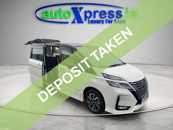 Nissan Serena MPV, Petrol Hybrid, 2020, White