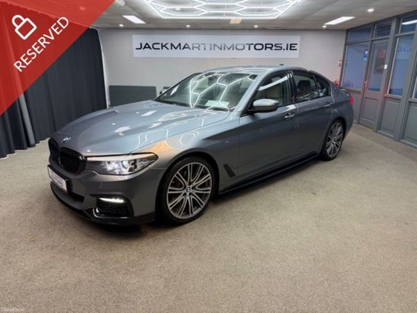 BMW 5-Series Saloon, Diesel, 2018, Blue