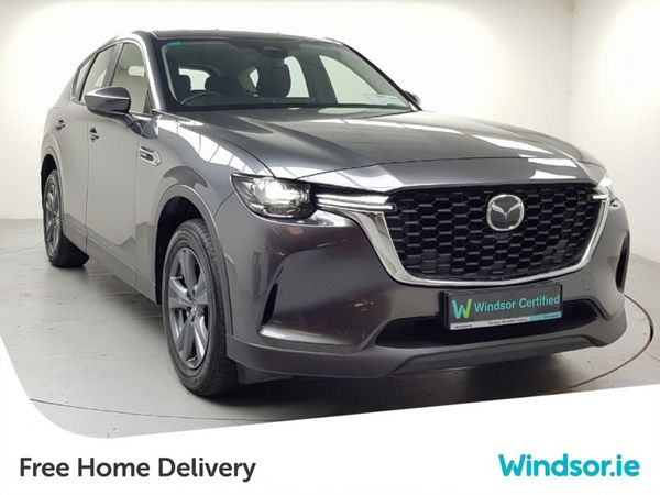 Mazda CX-60 SUV, Petrol Plug-in Hybrid, 2024, Grey