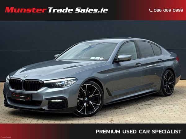 BMW 5-Series Saloon, Diesel, 2020, Blue