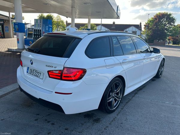 BMW 5-Series Estate, Diesel, 2013, White