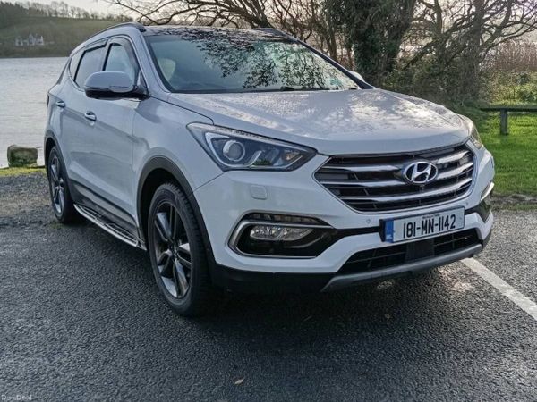 Hyundai Santa Fe SUV, Diesel, 2018, White