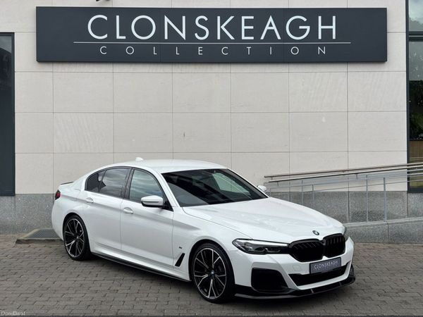BMW 5-Series Saloon, Diesel, 2022, White