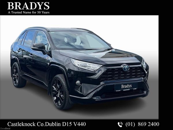 Toyota RAV4 SUV, Petrol Hybrid, 2022, Black