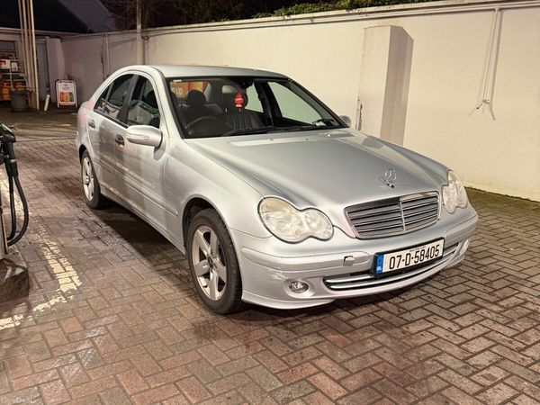 Mercedes-Benz C-Class Saloon, Petrol, 2007, Silver