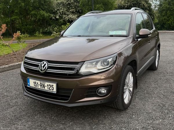 Volkswagen Tiguan SUV, Diesel, 2015, Brown