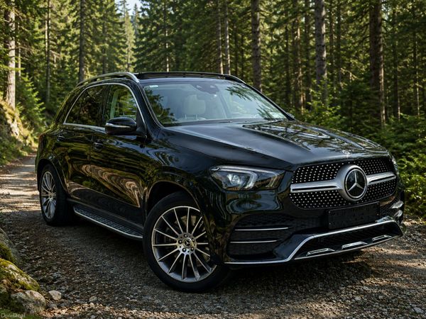Mercedes-Benz GLE SUV, Diesel Plug-in Hybrid, 2022, Green