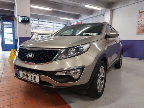 Kia Sportage SUV, Diesel, 2015, Silver