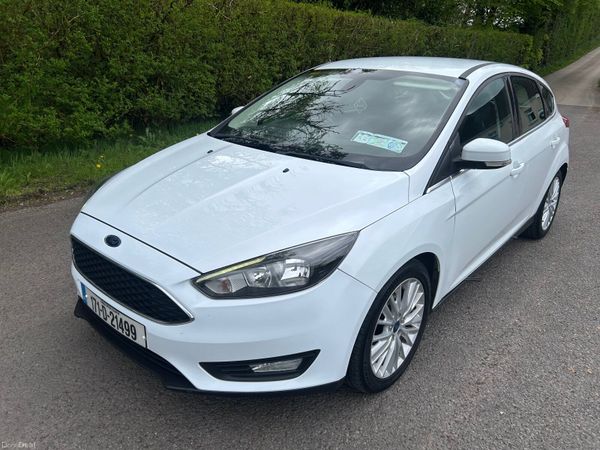 Ford Focus Hatchback, Diesel, 2020, White