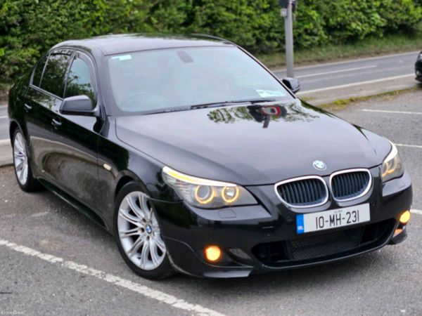 BMW 5-Series Saloon, Diesel, 2010, Black