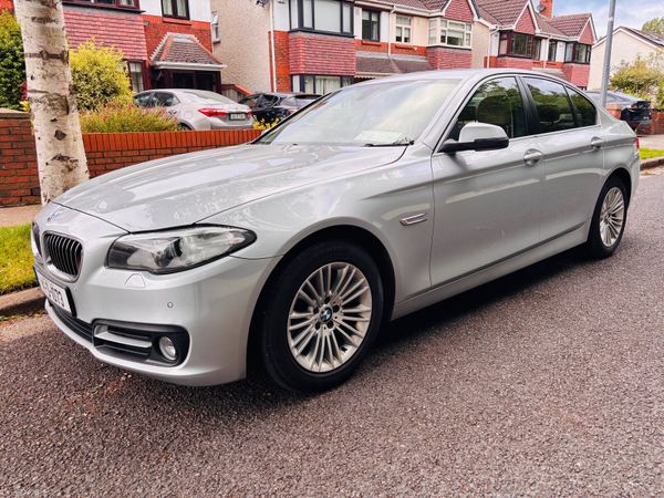 BMW 5-Series Saloon, Diesel, 2014, Silver