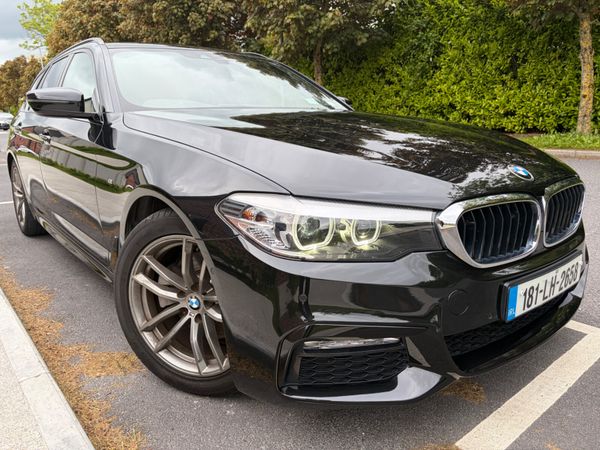 BMW 5-Series Estate, Diesel, 2018, Black