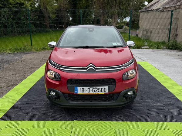 Citroen C3 Hatchback, Petrol, 2018, Red