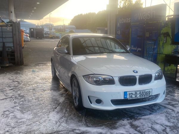 BMW 1-Series Coupe, Diesel, 2012, White