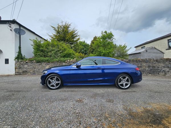 Mercedes-Benz C-Class Coupe, Diesel, 2016, Blue