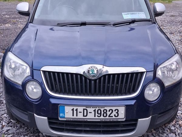 Skoda Yeti SUV, Diesel, 2011, Blue