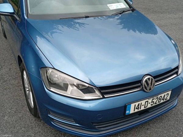 Volkswagen Golf Hatchback, Petrol, 2014, Blue