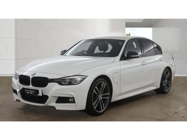 BMW 3-Series Saloon, Petrol Hybrid, 2018, White