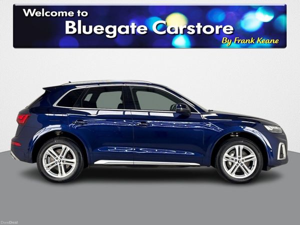 Audi Q5 Estate, Petrol Hybrid, 2024, Blue