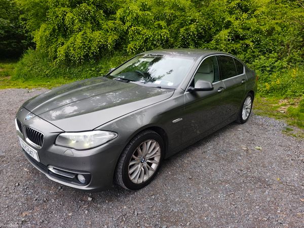 BMW 5-Series Saloon, Diesel, 2014, Grey
