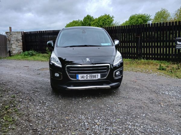 Peugeot 3008 SUV, Diesel, 2014, Black
