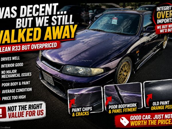 Nissan Skyline Coupe, Petrol, 1995, Black