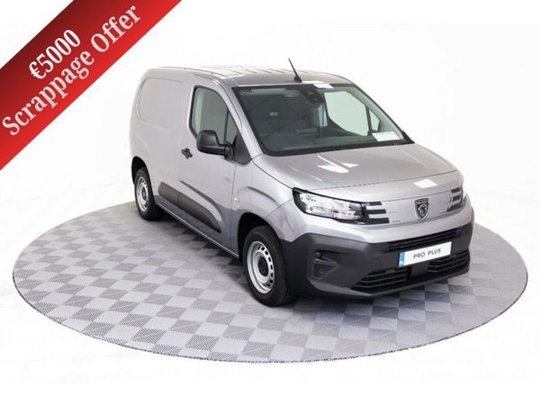 Peugeot Partner Van, Diesel, 2026, Grey