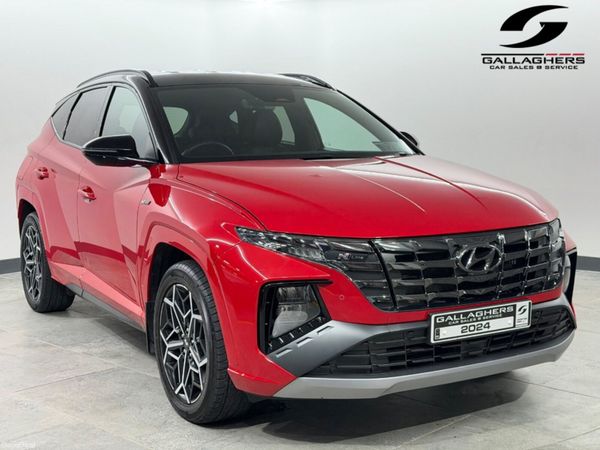 Hyundai Tucson MPV, Petrol Plug-in Hybrid, 2024, Red