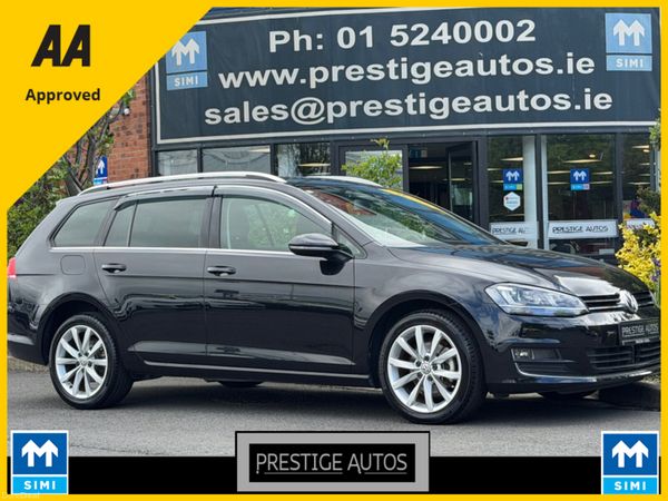 Volkswagen Golf Estate, Petrol, 2014, Black