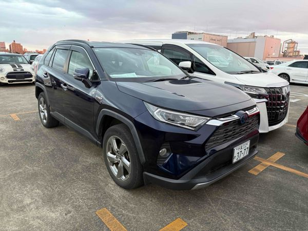 Toyota RAV4 SUV, Petrol Hybrid, 2020, Blue