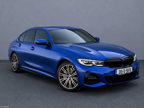 BMW 3-Series Saloon, Petrol Plug-in Hybrid, 2020, Blue