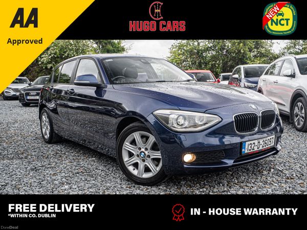BMW 1-Series Hatchback, Petrol, 2013, Blue
