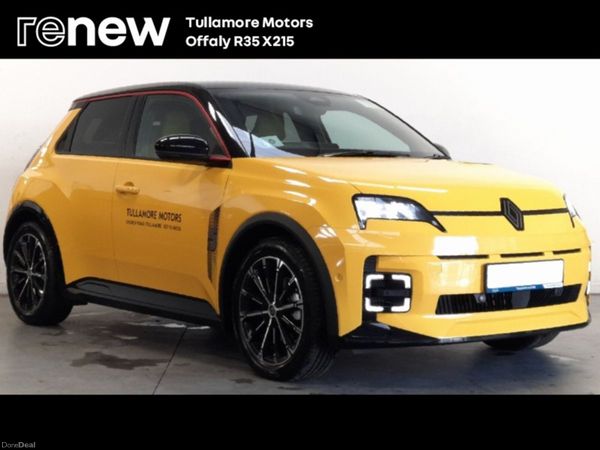 Renault 5 Hatchback, Electric, 2025, Yellow