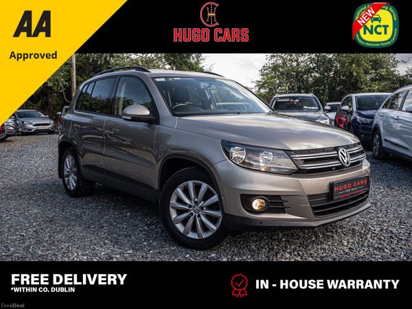 Volkswagen Tiguan SUV, Diesel, 2014, Brown