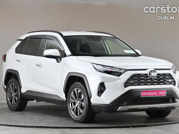 Toyota RAV4 SUV, Petrol Hybrid, 2023, White