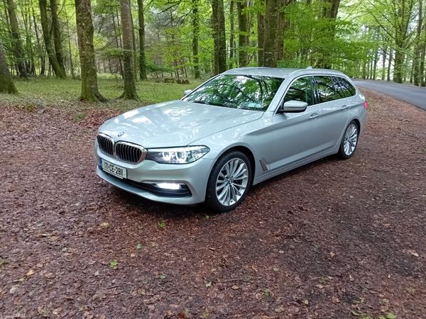 BMW 5-Series Estate, Diesel, 2017, Silver