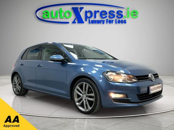 Volkswagen Golf Hatchback, Diesel, 2017, Blue