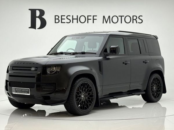 Land Rover Defender Estate, Petrol Plug-in Hybrid, 2025, Black