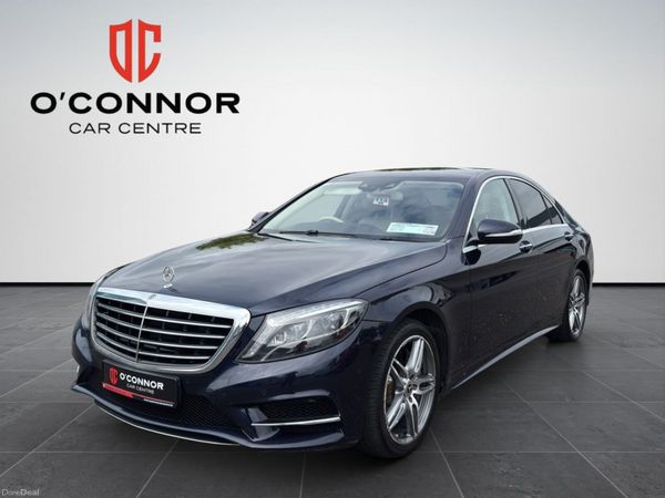 Mercedes-Benz S-Class Saloon, Diesel, 2017, Blue