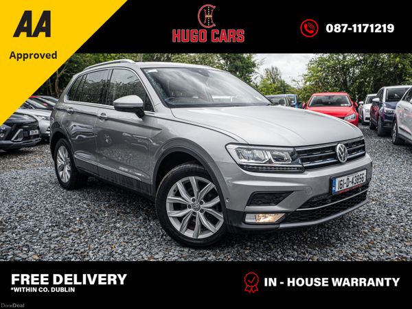 Volkswagen Tiguan SUV, Diesel, 2016, Silver