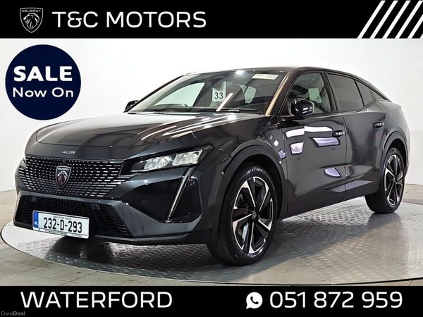 Peugeot 408 Hatchback, Petrol, 2023, Grey