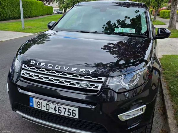 Land Rover Discovery Sport SUV, Diesel, 2018, Black