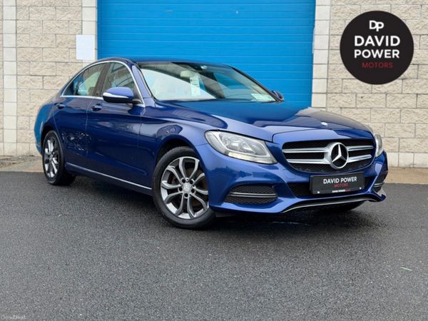 Mercedes-Benz C-Class Saloon, Diesel, 2015, Blue