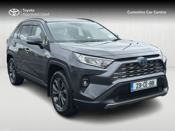Toyota RAV4 SUV, Petrol Hybrid, 2023, Grey